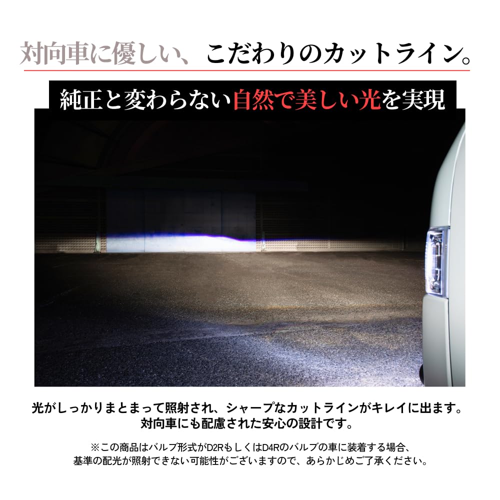 Amazon | HID屋 H4 LED ヘッドライト 68400cd(カンデラ) 【65W