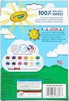 Vista 3 de Marcadores finos lavables de Crayola , 12 unidades, Variados