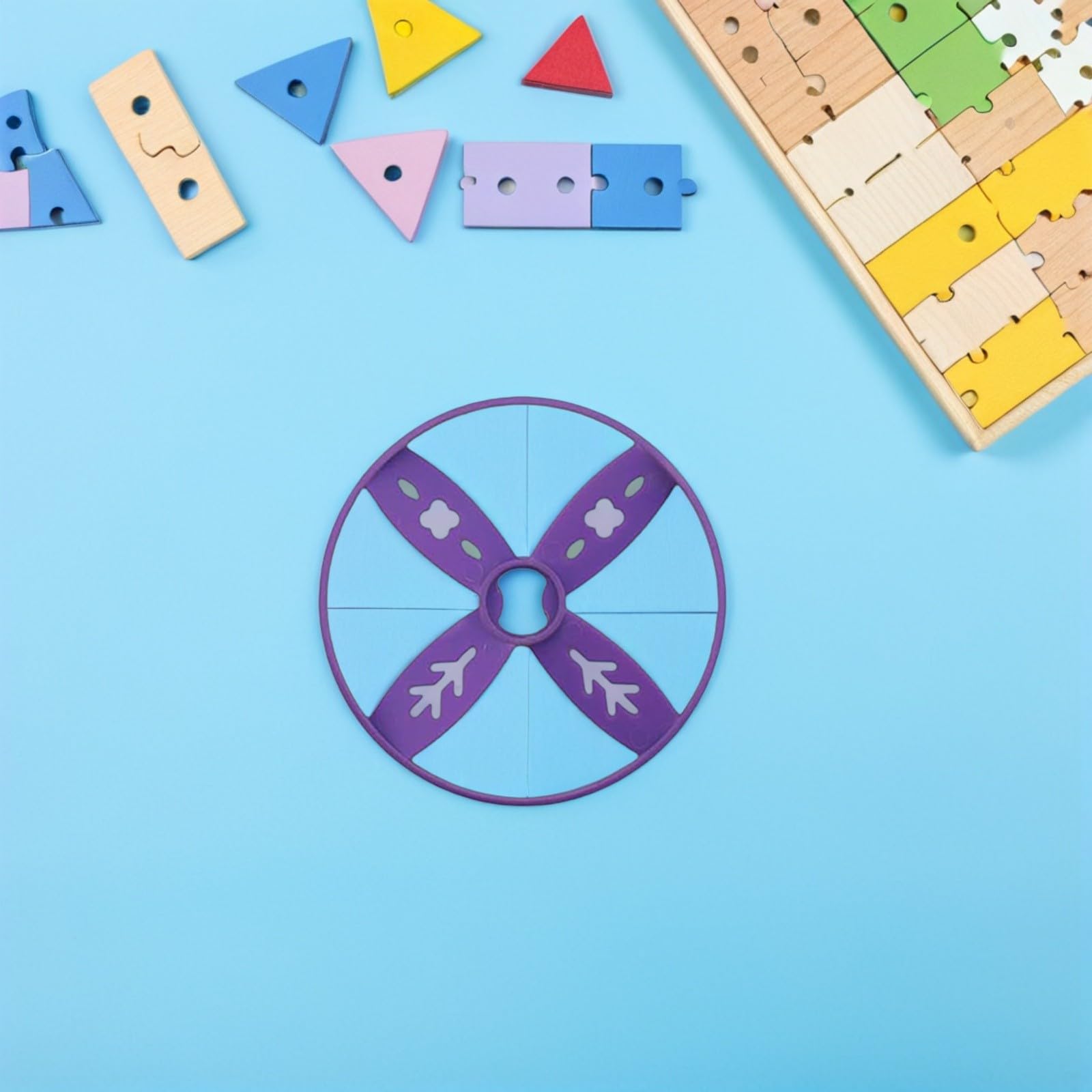 SKISUNO Juego de 40 Discos Voladores de Mano, Compatible con Juguetes Portátiles Pie, Colores Vibrantes, Material Duradero para Juegos al Aire Libre y Actividades Infantiles — view 9
