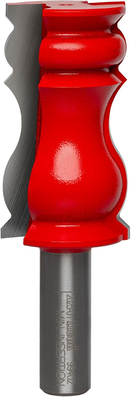 Freud 99-402: 1-1/4" (dia.) Crown Molding Bit with 1/2" shank, 17/32" large radius