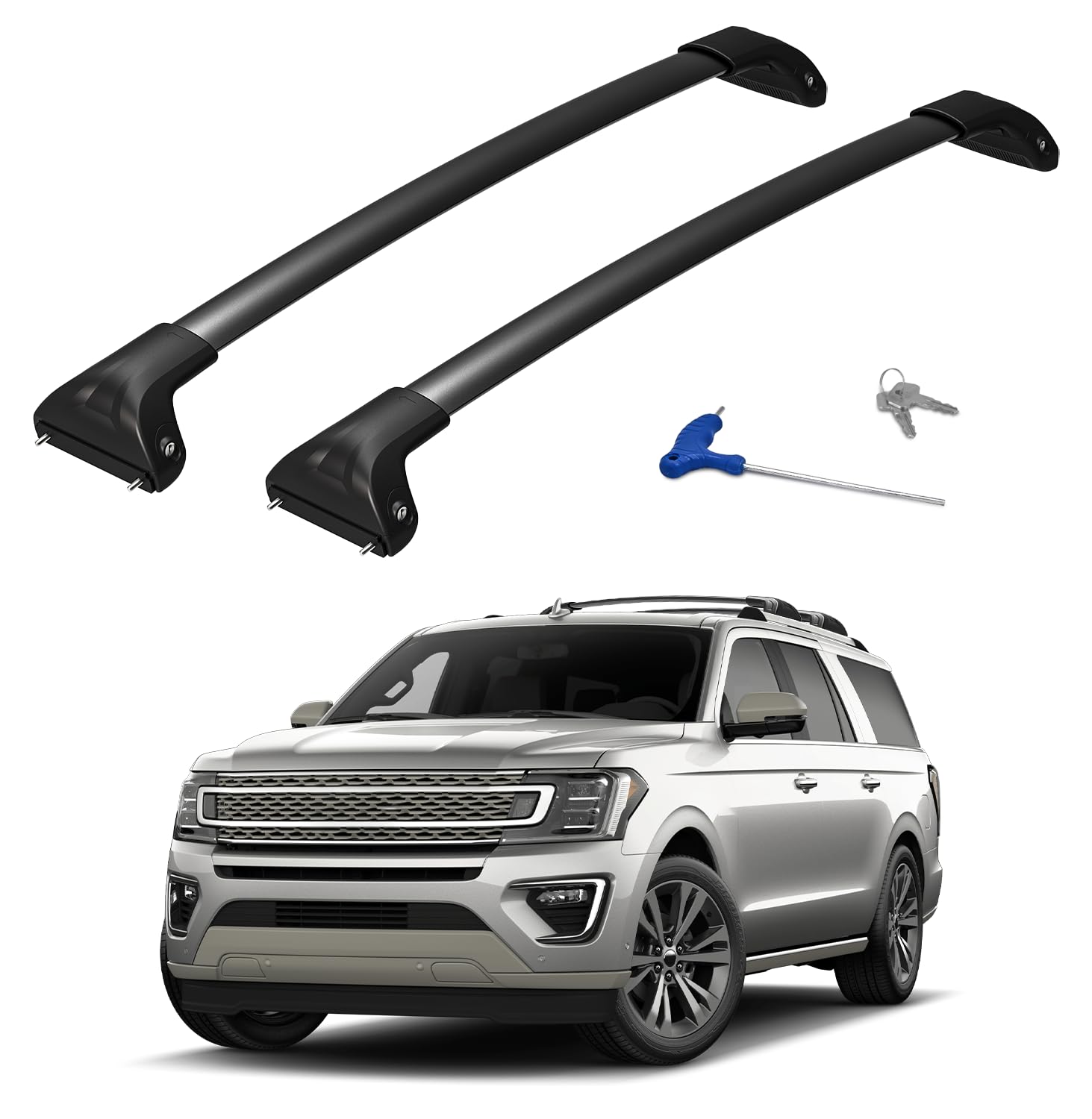 Amazon.com: HmmtyRack 300lbs Roof Rack Cross Bars Compatible with
