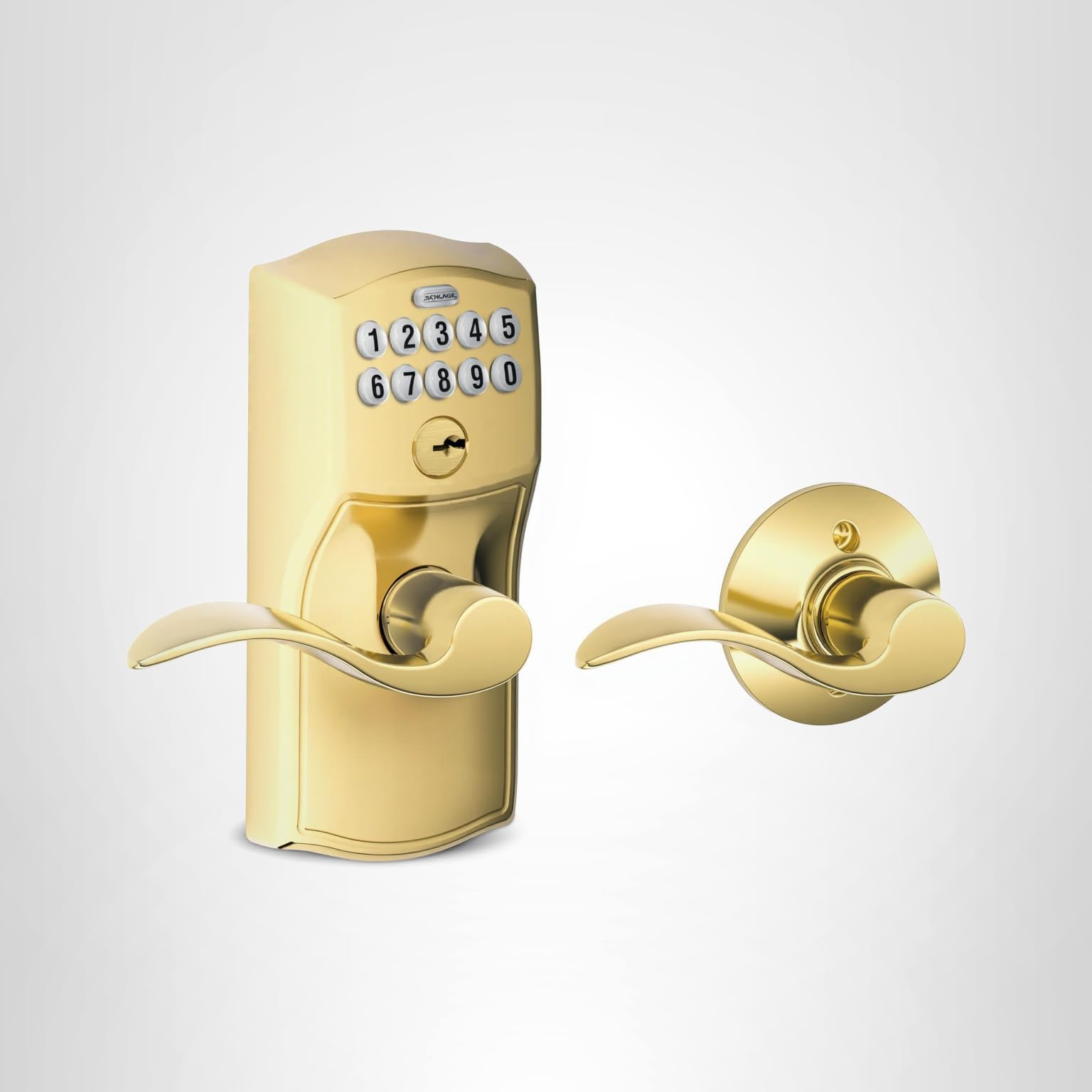 Amazon.com: Schlage FE575 CAM 505 ACC Camelot Keypad Lock with