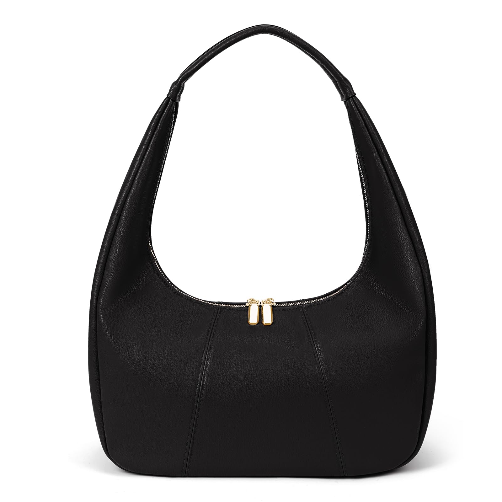 ACUYE Bolso de mano para mujer, de piel sintética, bolso de hombro para mujer, bolso de mano de cuero moderno de media luna