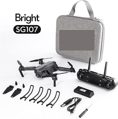 Miniatura 7 de Dron Drone con 4K WiFi FPV HD Dual Quadcopter Cámara Flujo Óptico Rc Gesto Control Remoto Mini Drones Juguetes Una Tecla DespegaAterrizaje (Color