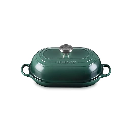 Le Creuset Enameled Cast Iron Signature Oval Bread Oven, 11.5 inch, Artichaut