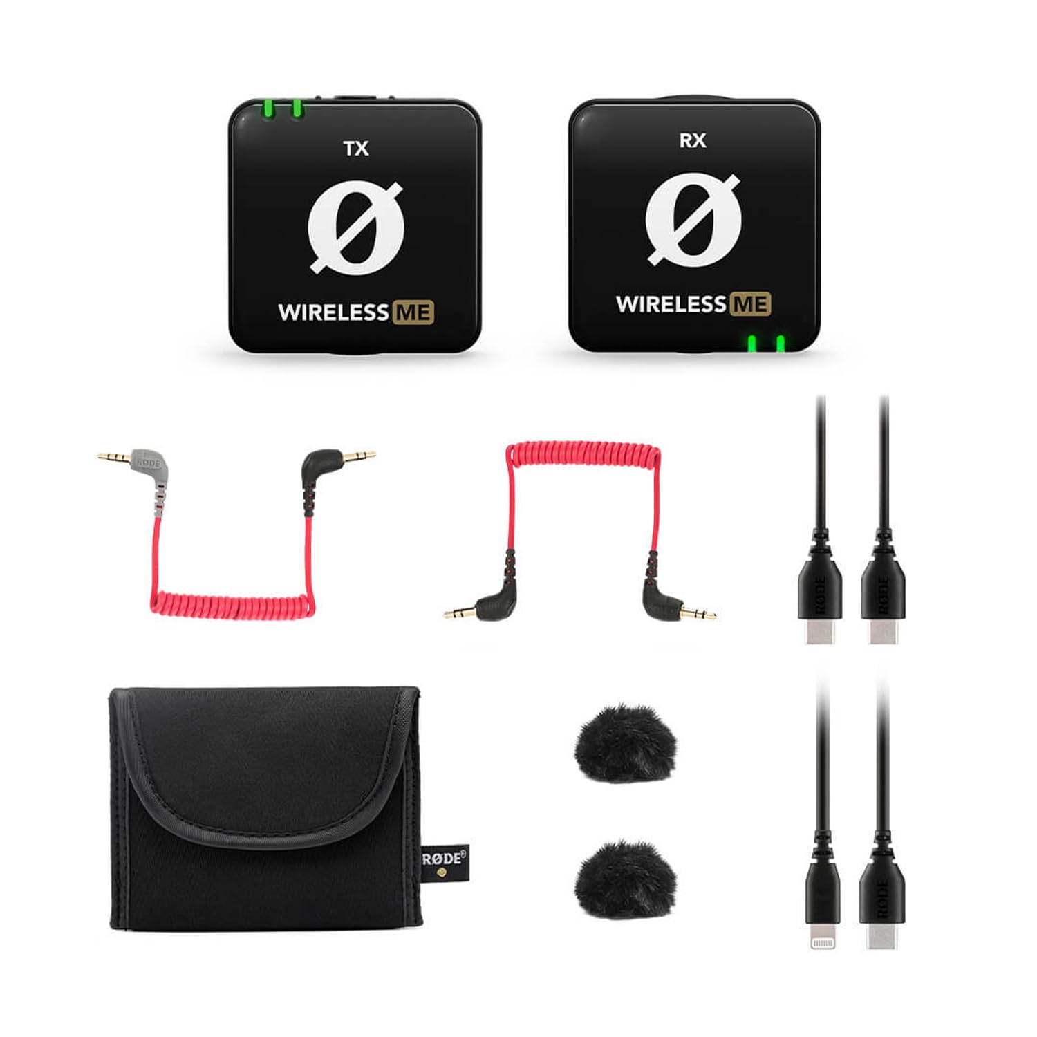 Rode Wireless ME bezprzewodowy system mikrofonowy + bezprzewodowy moduł nadawczy ME TX + ściereczka z mikrofibry Keepdrum