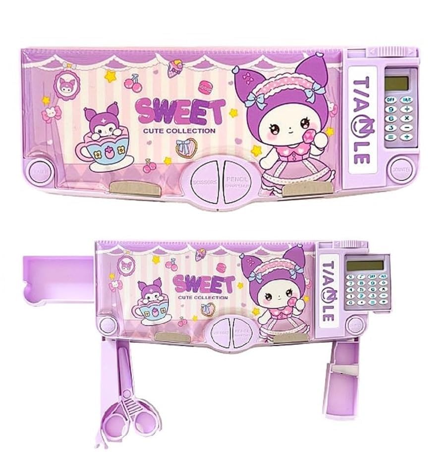 See full amazon price history chart for Multifunctional School Pencil Box with Calculator Cute Cartoon Stationary Compass for Boys Geometry Kids with Inbuilt Scissor Ruler Eraser&Sharpener Box Best Gift (Pink Mini-Calculator) Multifunctional School Pencil Box with Calculator Cute Cartoon Stationary Compass for Boys Geometry Kids with Inbuilt Scissor Ruler Eraser&Sharpener Box Best Gift (Pink Mini-Calculator) (B0DGTSJJT8) Amazon Price History, Amazon Price Tracker