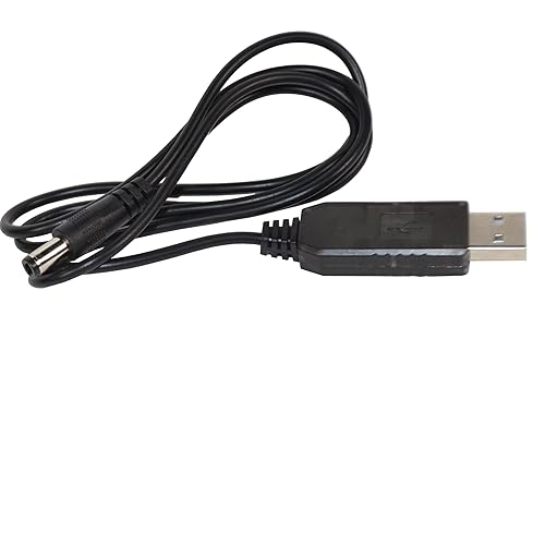 HQRP Cable convertidor de módulo elevador de 5 V USB a CC 9 V compatible con bomba Medela 9207010 68030 en estilo avanzado, cable de extractor de