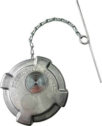 Tapa de combustible sin bloqueo para Volvo, Mack y camiones internacionales, alivio térmico de 190°