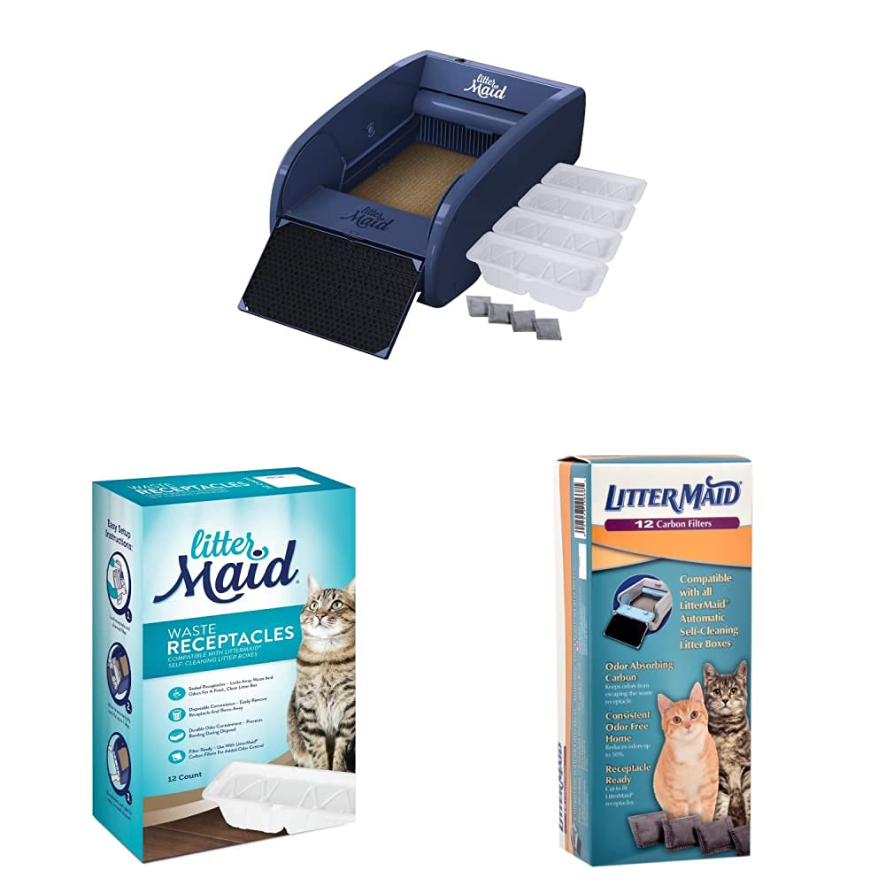 Buy Littermaid Single Cat, SelfCleaning Litter Box with 12 Additional
