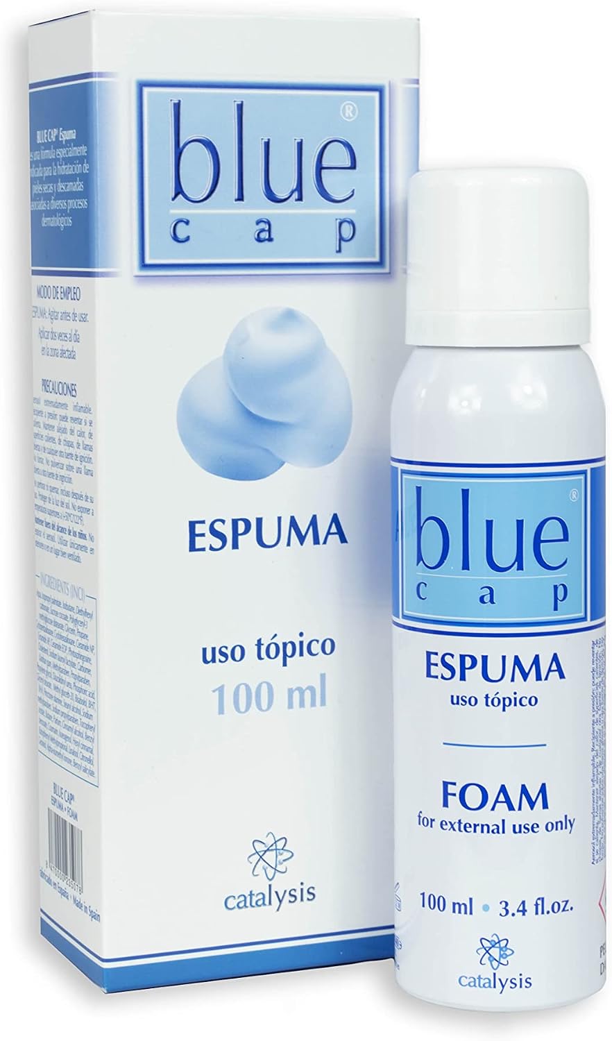 Blue Cap Nemlendirici Köpük Krem 100 ml - Kaşıntı ve Kızarıklık Karşıtı - Kortizonsuz