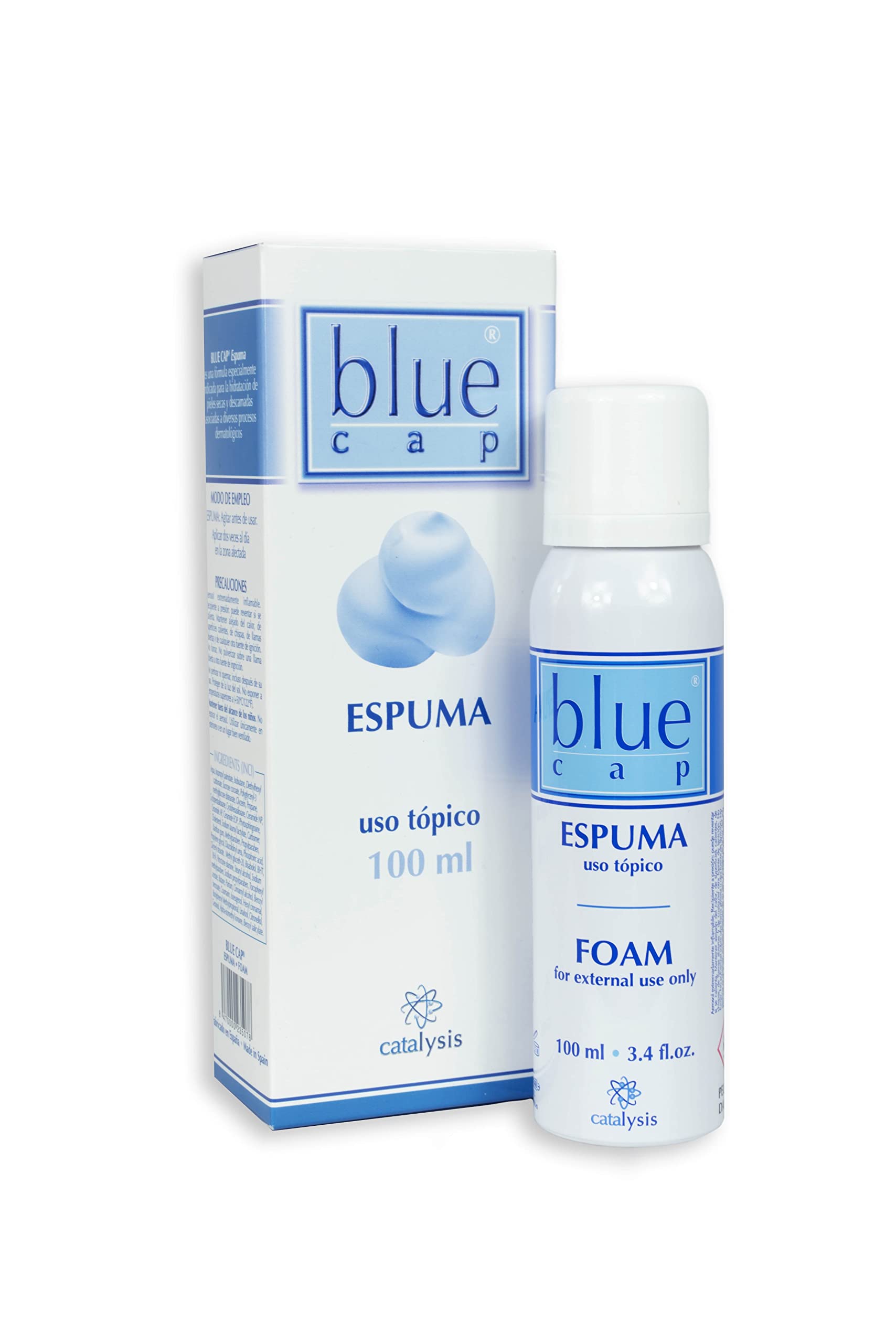 Blue Cap Nemlendirici Köpük Krem 100 ml - Kaşıntı ve Kızarıklık Karşıtı - Kortizonsuz
