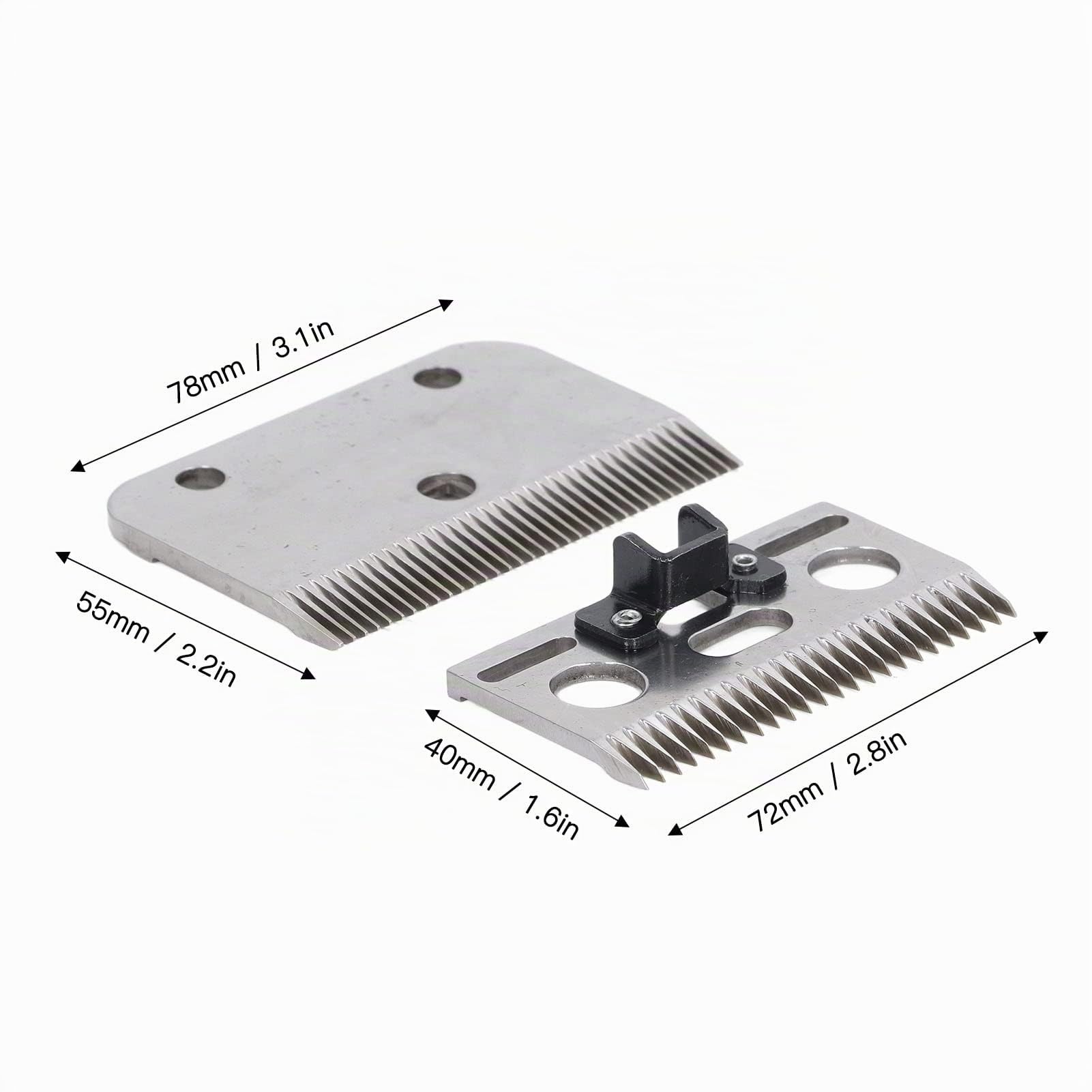 Fyearfly Tondeuse à Mouton 35 Dents - Lame de Cisaillement pour Toilettage de Chevaux, Bétail Domestique, Chèvres et Agneaux