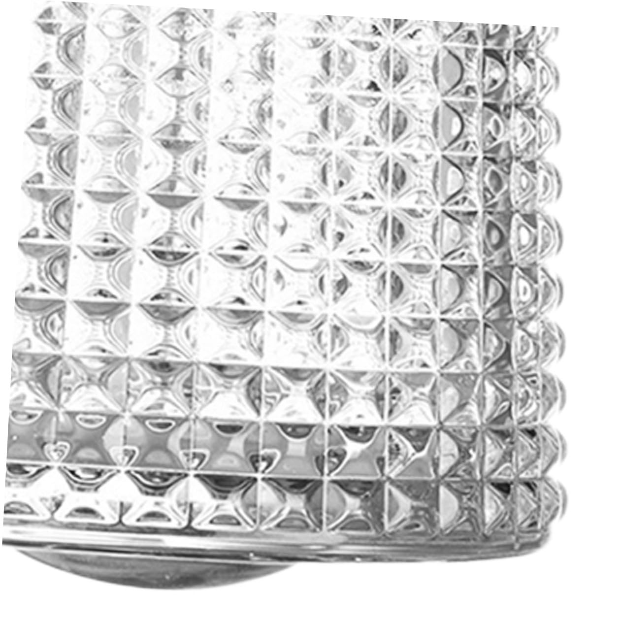 Cabilock 2 Juegos vidrio giratorio vasos de whisky de cristal vaso de cristal anteojos vasos de vidrio vasos tazas copas de cóctel únicas diamante barra de vidrio colocar