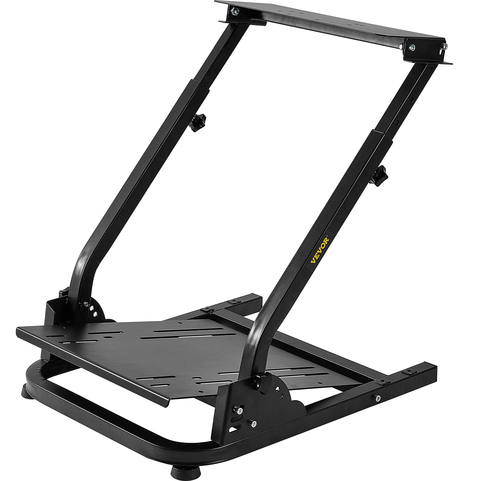 VEVOR Lenkradständer für Racing Simulator, kompatibel mit G29/G920/G27, Thrustmaster T300RS/TX, Fanatec, höhenverstellbar 62-80cm, klappbar