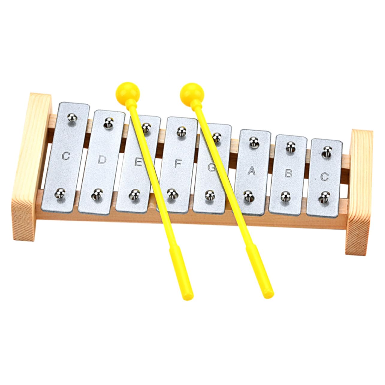 SUPVOX Xilofono Legno Ragazzo Ragazza Strumento Musicale per Ragazzo Ragazza Giocattolo Xilofono Percussioni per Piccoli