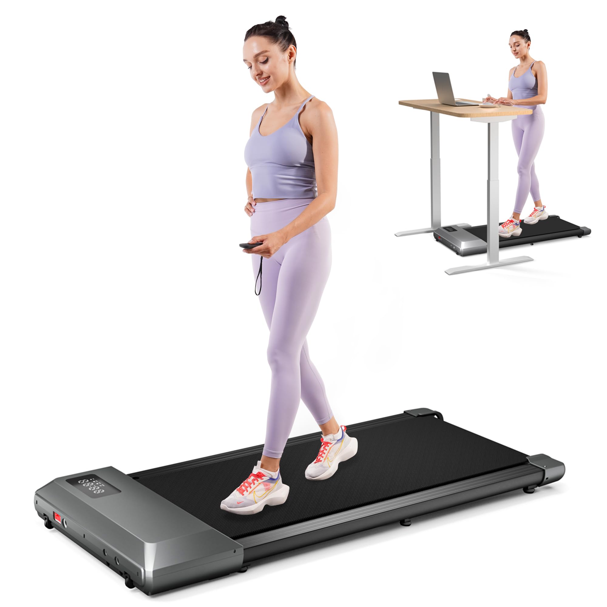 Buy DeerRun Walking Pad, Under Desk Treadmill, Walking Pad Treadmill