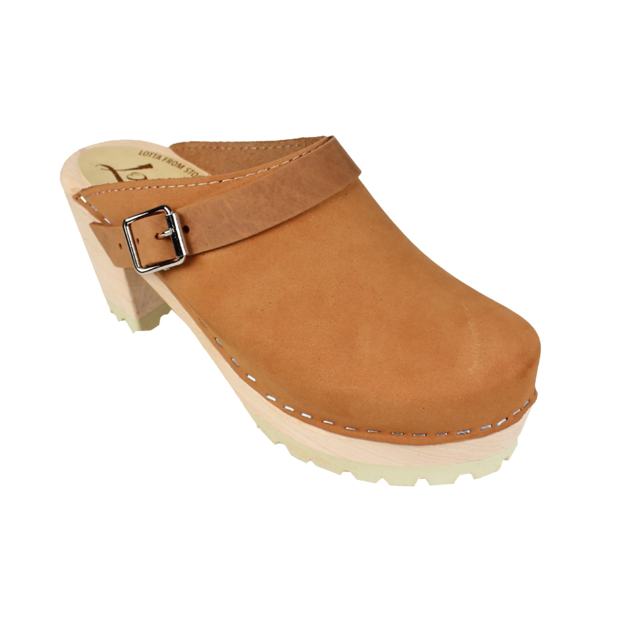 Lotta From Stockholmclassic Clogs For Women High Heel Tractor Sole