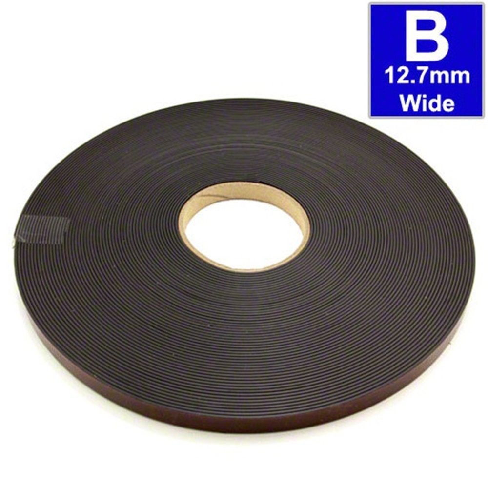 Bande Magnétique Autocollante Bande Magnétique Avec Adhésif Tesa Super Puissante Brun Anisotrope - 20 M X 24,5 Mm - Épaisseur 3,2 Mm - Anisotrope Extra-fort | Shop Bande Magnetique