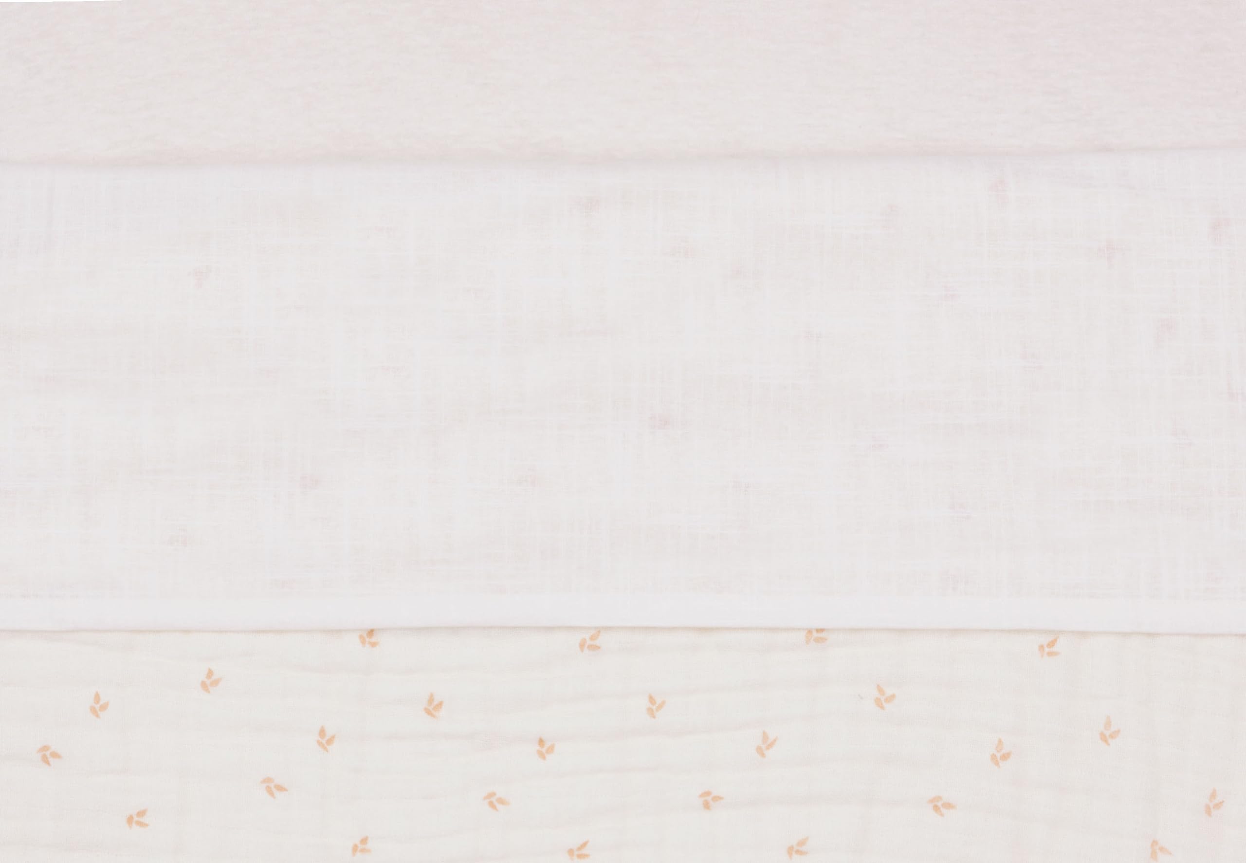 Jollein Bed Sheet Cradle - Slub Ivory - 75 x 100 cm - For Baby Cradle - 100% Cotton - Oeko-Tex Certified - Linen Look - Ivory - Image 3