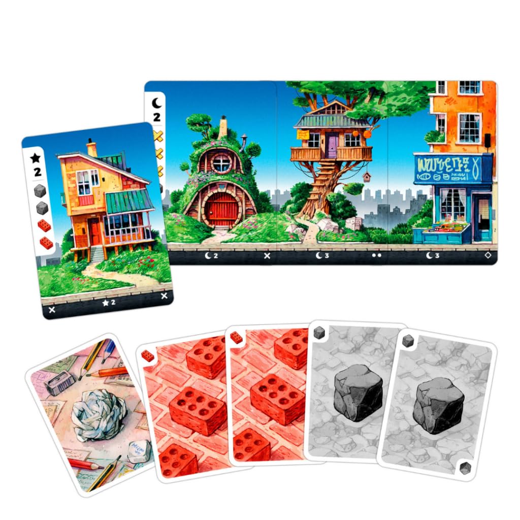 LITTLE ROCKET GAMES BARRIO Board Game in Italian, Multi-coloured, 11 cm x 16 cm - Image 3