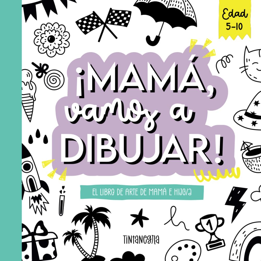 Mamá, vamos a dibujar! El libro de 50 actividades de dibujo para madre e hijo/a para mejorar la relación familiar y conectar: libros para colorear ...