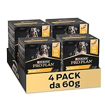 PURINA PRO PLAN Mobility + Supplement per Cani Adulti fonte di Collagene 4 Confezioni da 60g