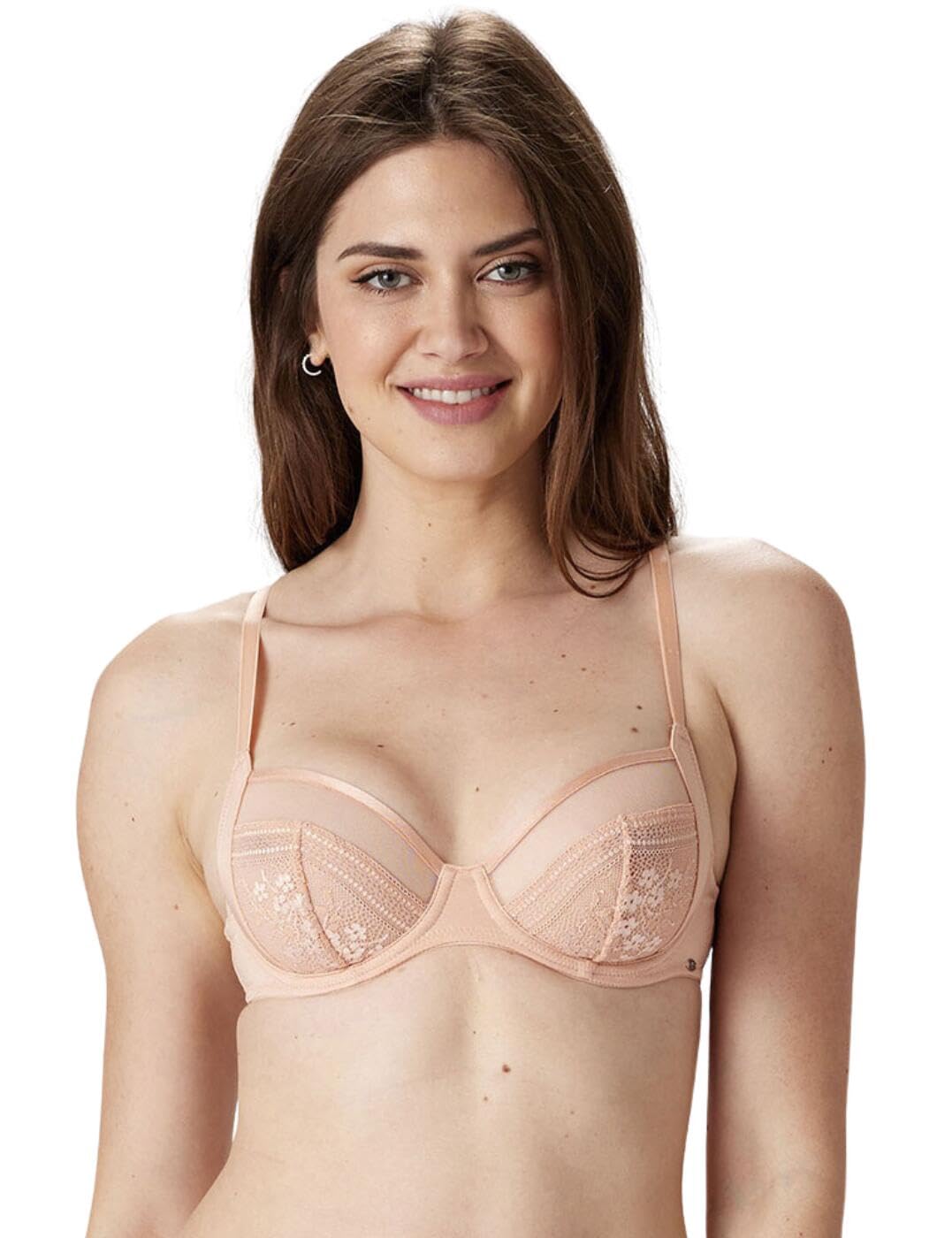 Pretty Polly LPAXF3 Botanical Lace Balcony Bra