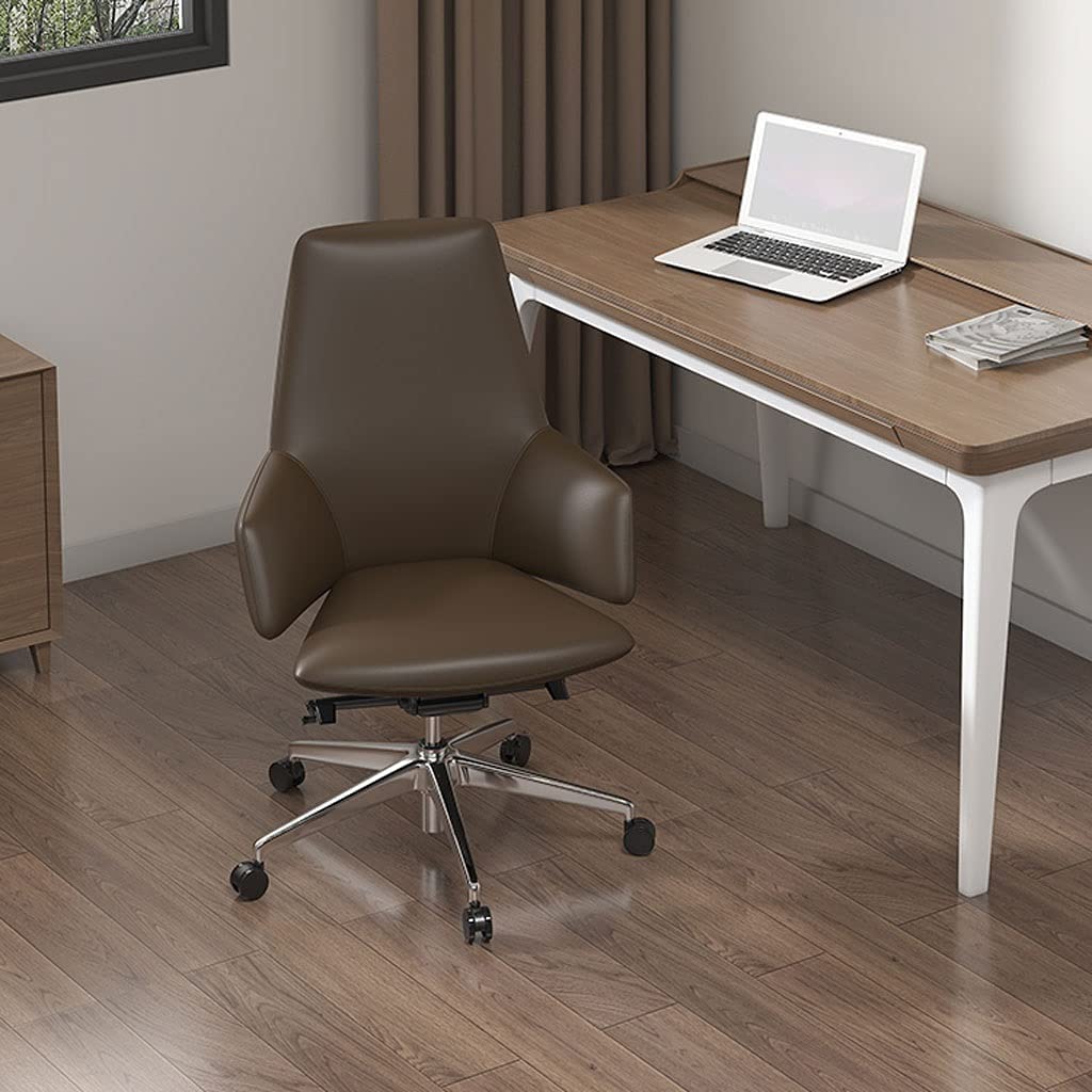 Silla de escritorio ejecutiva, cómoda y resistente al desgaste, silla giratoria para computadora para el hogar y la oficina, ideal para largas horas, diseño elegante