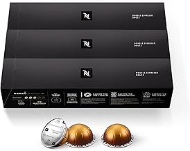 Nespresso Capsule Vertuo, Double Espresso Dolce, 30 cialde Espresso, Brews 76,5 g.