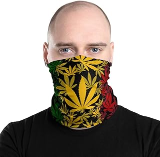 Reggae Breathable Washable Neck Gaiter