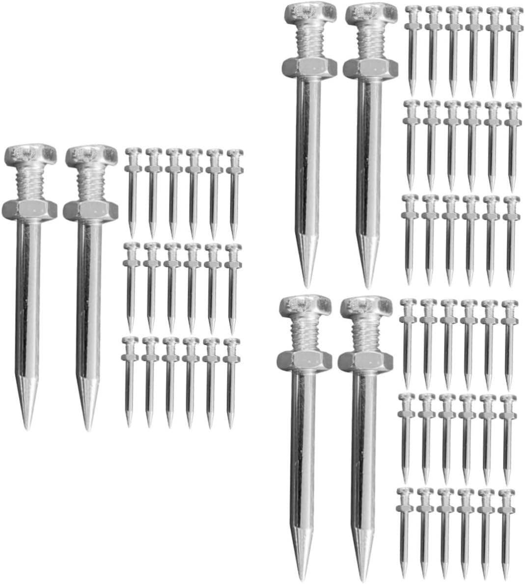 120pcs Grass Aerator Shoes Spikes for Lawn Aerator Pegs for Shoes Replacement Tools for Men Women