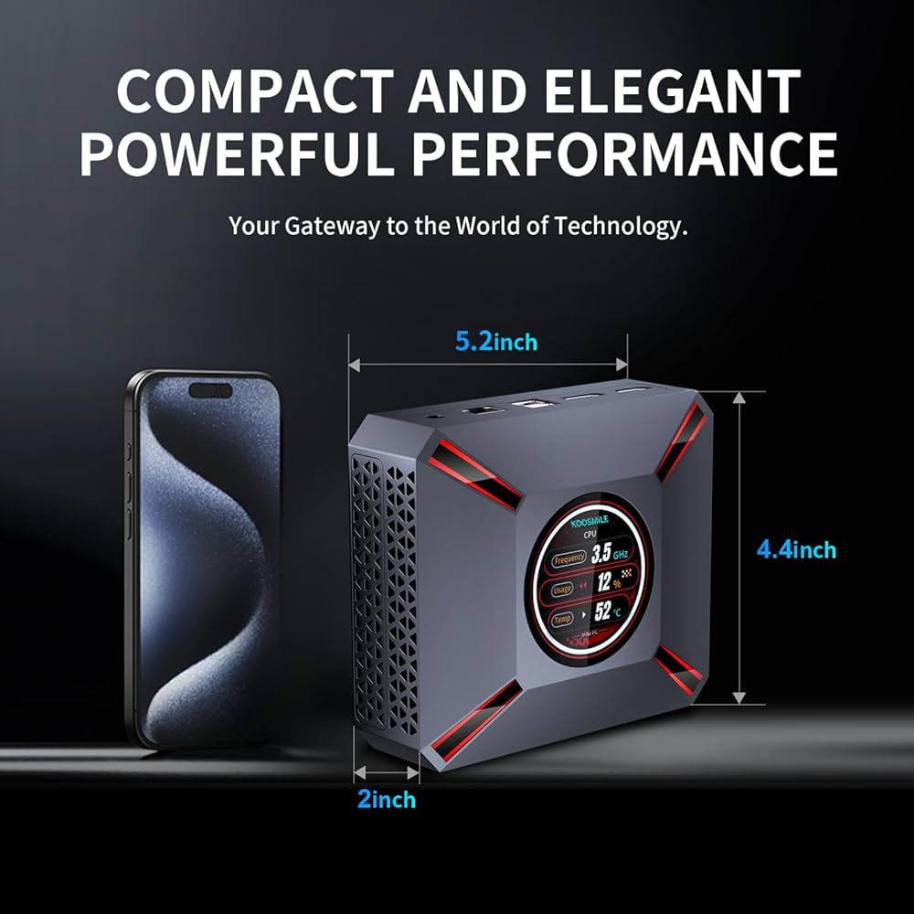 Amazon.co.jp: KOOSMILE ミニPC、小型pc Intel i9-12900HK（14