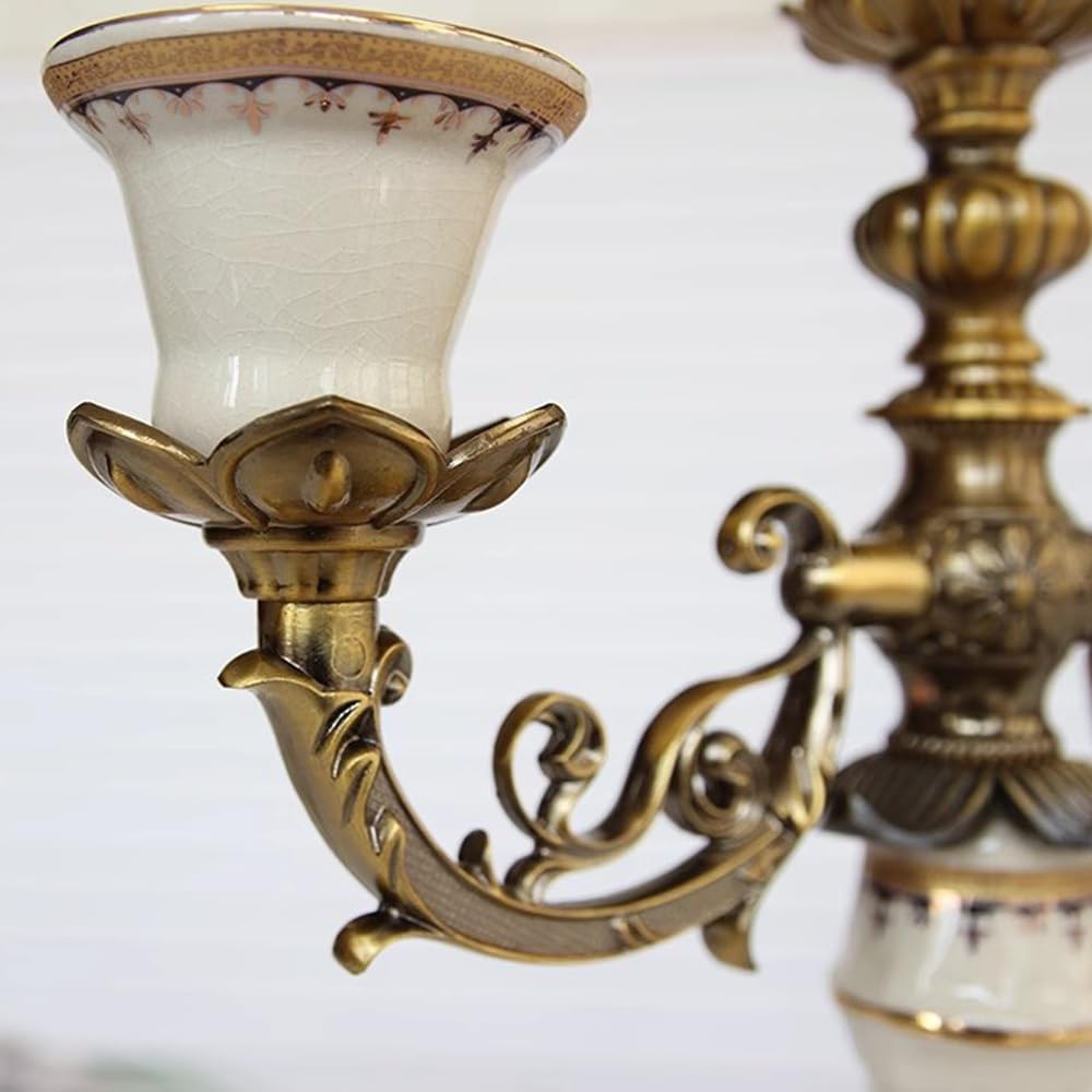 Portacandele a 3 Bracci, portacandele in Lega a 3 Bracci, candelabro in Stile Europeo, candelabro for Matrimonio, candelabro a 3 Bracci, Decorazione for la casa for Matrimoni e lume di Candela