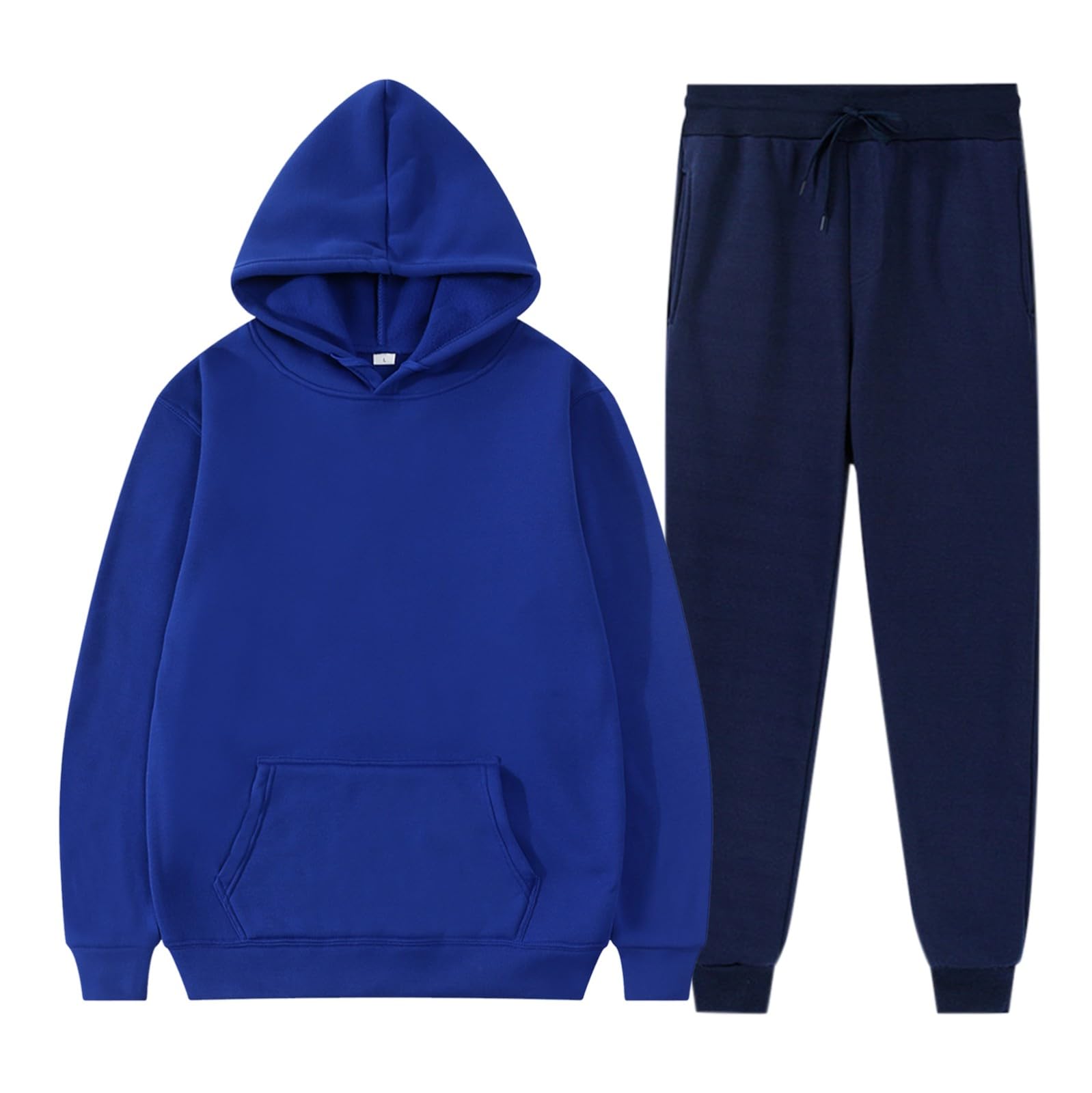 Clufar Herren Jogginganzug Fleece - Camouflage Trainingsanzug Winter