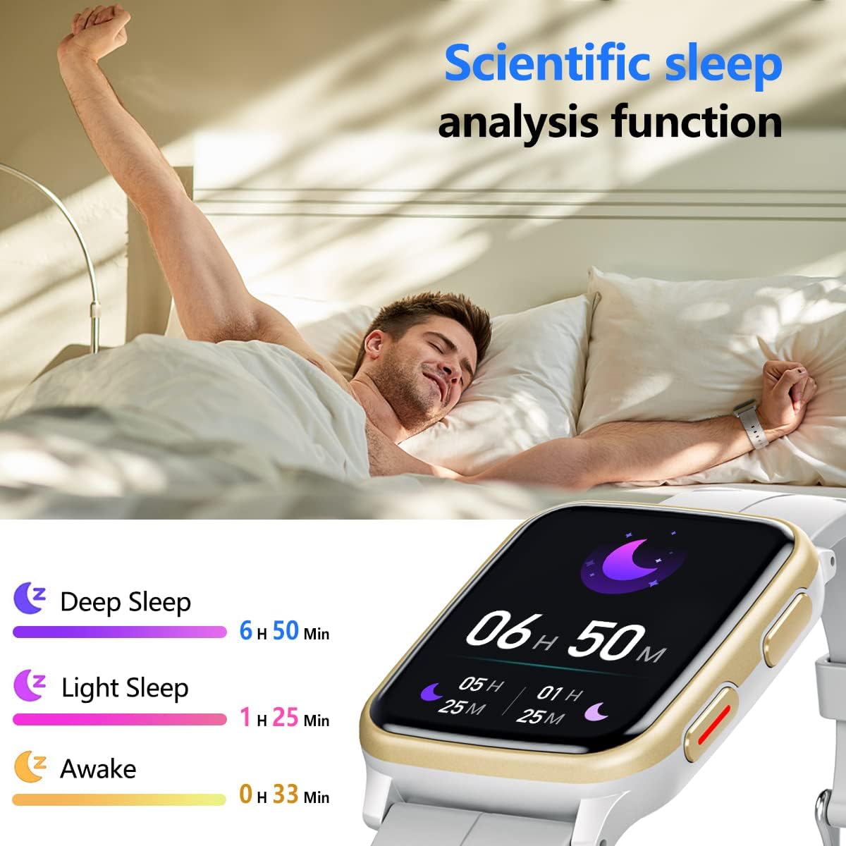 FITVII H56 Fitness Tracker Oro FITVII H56 Fitness Tracker Oro