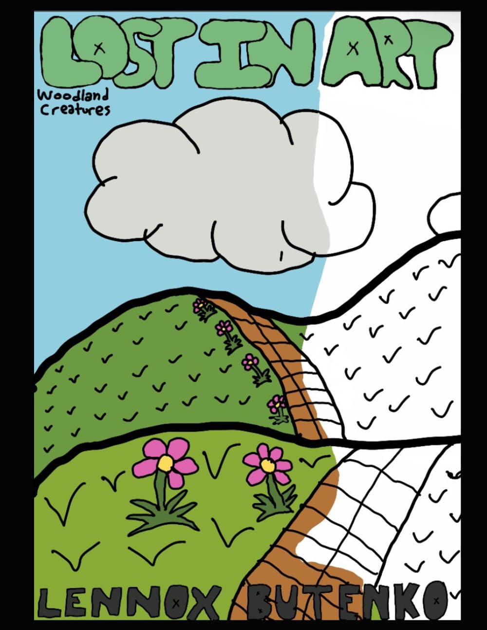Lost in Art: Woodland Creatures (Coloring by Lennox)