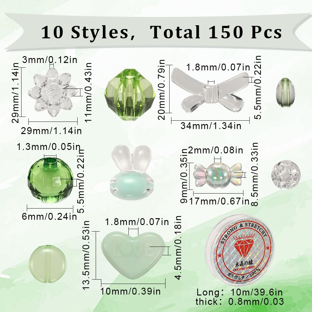 Perles Acryliques Pour La Fabrication De Bijoux, Macaron, Couleur Unie