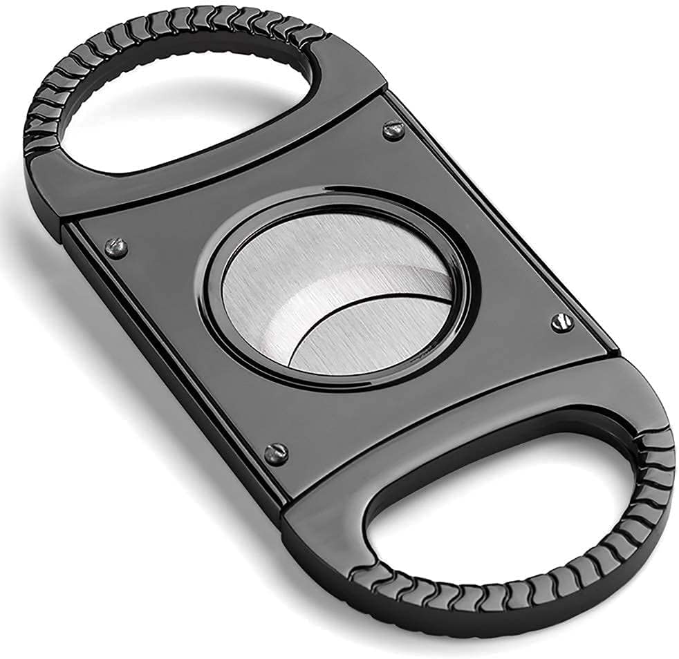 Cigar Guillotine Double Blade Metal Cigar Clippers Exquisite Stainless Steel Scissors Accessories