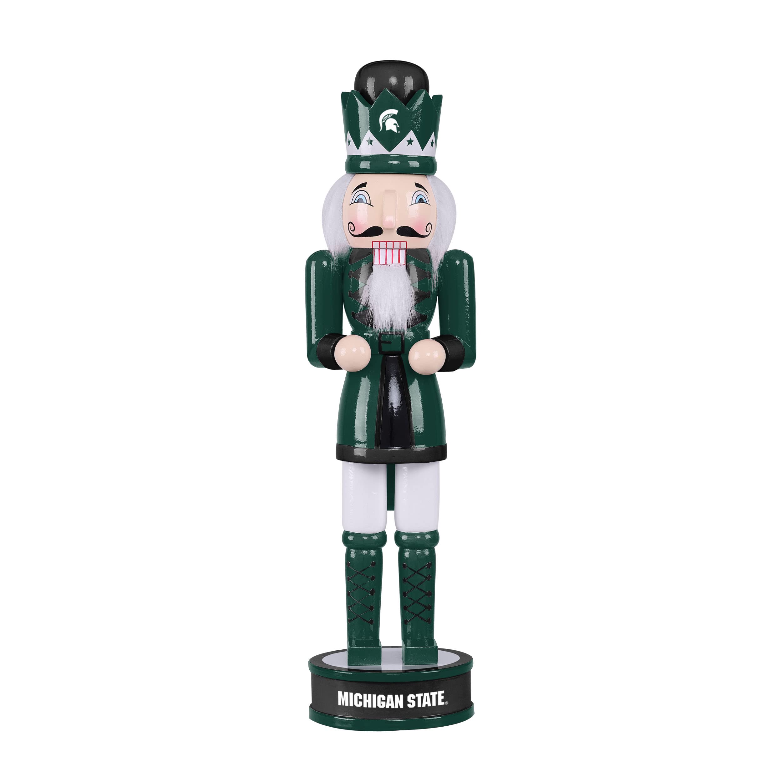 foco ncaa team logo collectible holiday 14" nutcracker