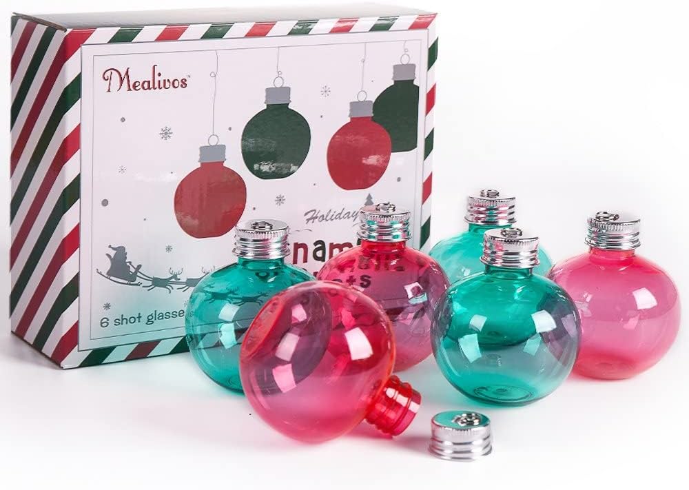 Christmas ornament Spirit Shot Glasses-Set of 6