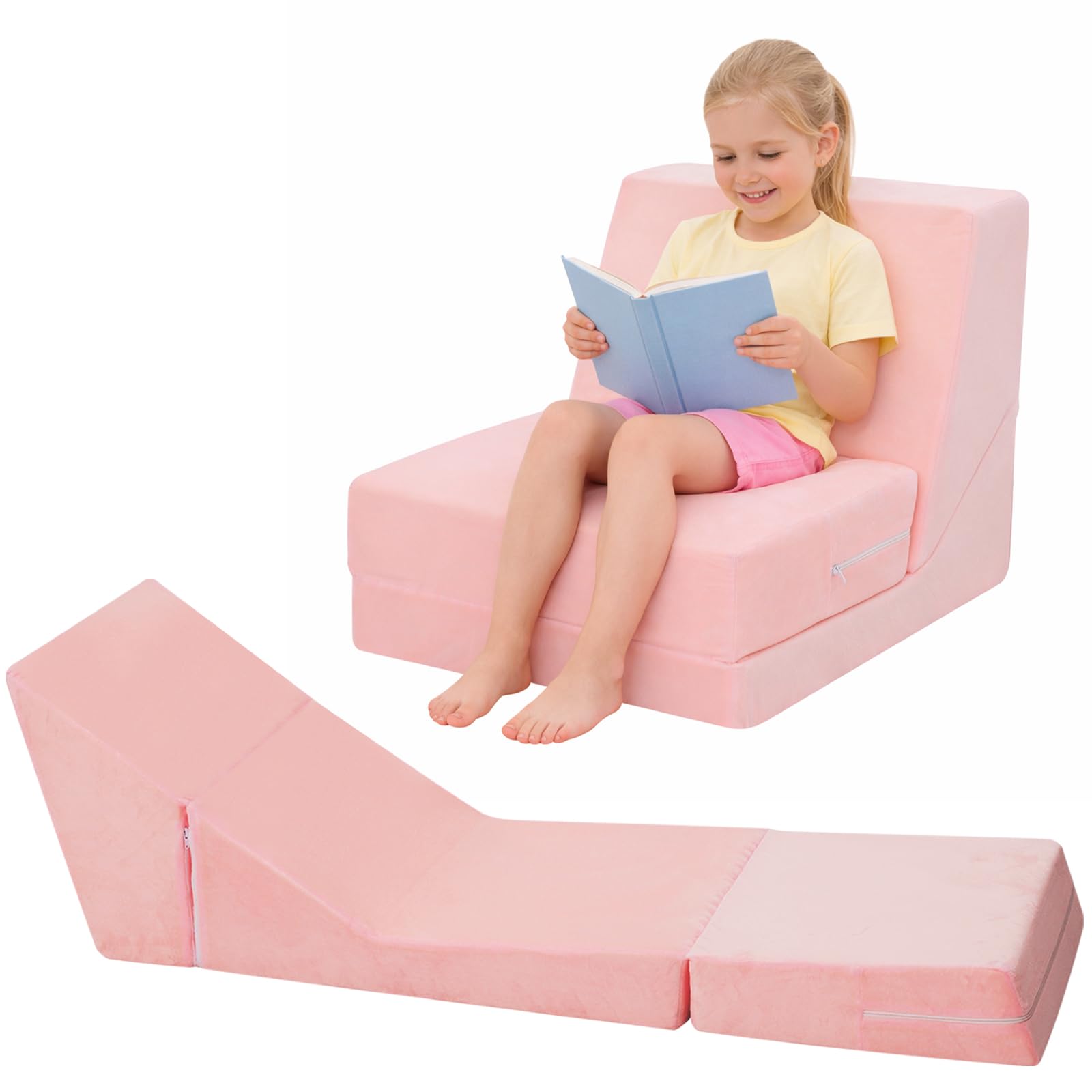 Canape Enfant Canapé Pliable Pour Enfants, Canapé-Lit Pliant Doux Et Confortable Petit Canapé Chambre Ado