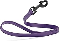 Vista 66 de Dogline Biothane - Correa impermeable para perro de nailon tejido con revestimiento resistente con herrajes negros, resistente a olores, fácil