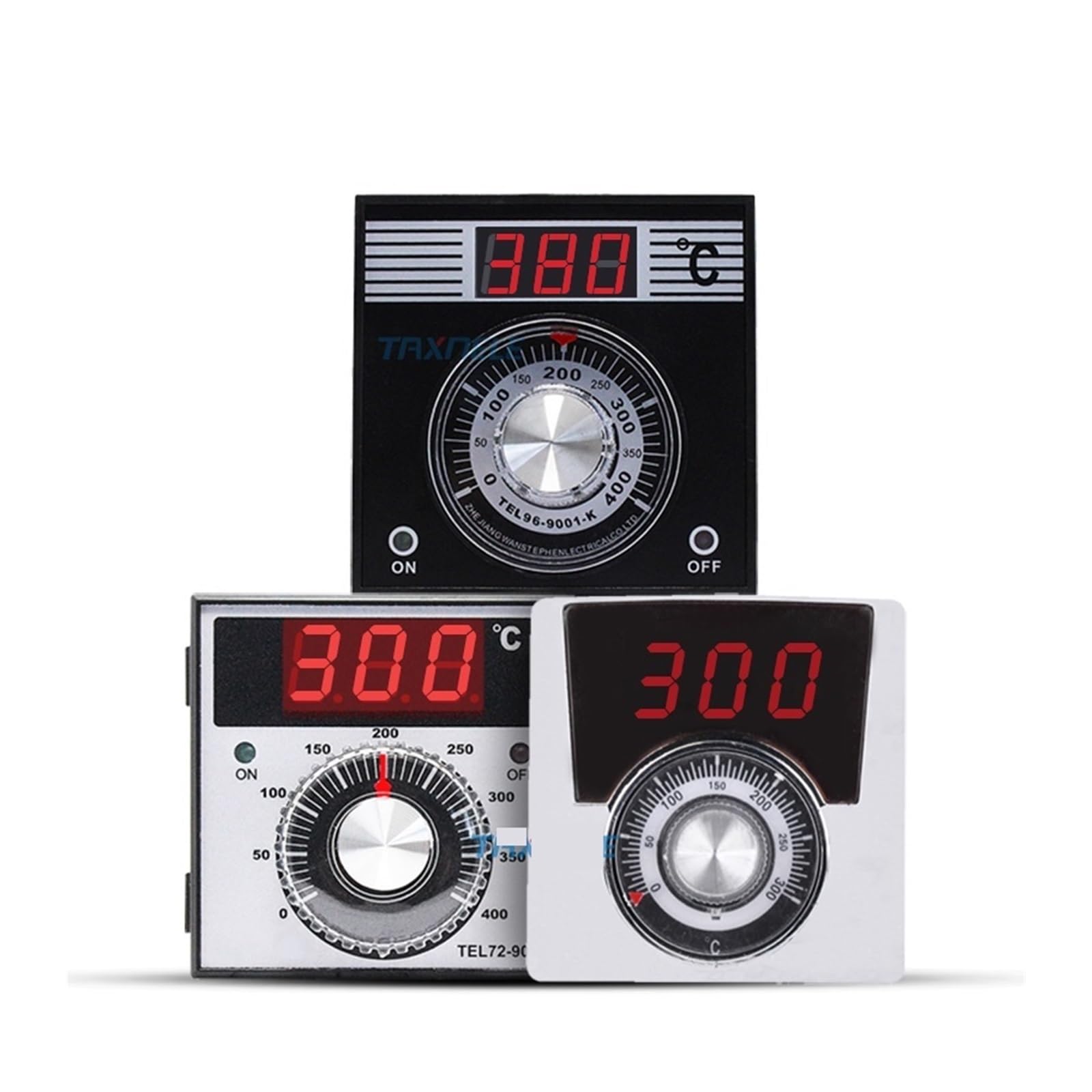 Termostat cyfrowy, TEL72 TEL96 cyfrowy regulator temperatury piekarnika, pokrętło termostatu 400 stopni 96x96mm 72x72mm wyjście przekaźnikowe K wejście 380v(TEL72001)