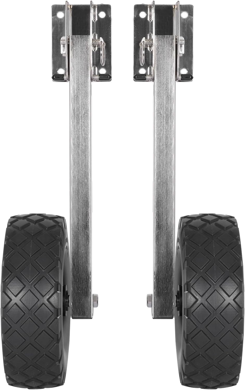 BRIS Inflatable Boat Transom Launching Wheels 10" Solid Wheels