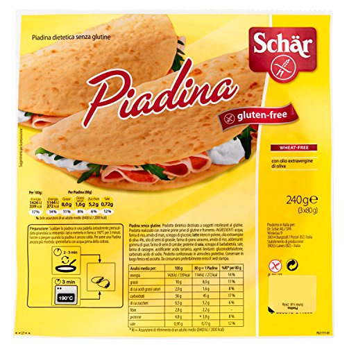 Schär Piadina senza Glutine, 240g