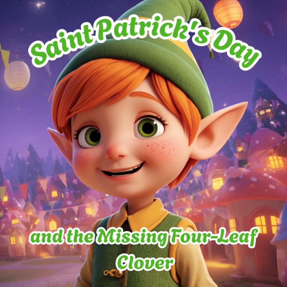 Saint Patrick's Day and the Missing Four-Leaf Clover: A Story About a Little Leprechaun and His Big Adventure A Children's Book for Ages 4-8