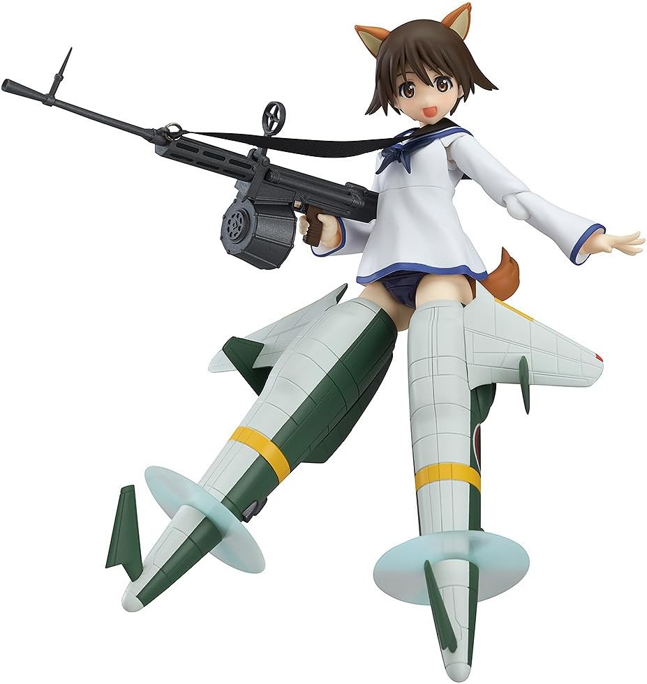 Max Factory Strike Witches Yoshika Miyafuji Figma Action Figure (Movie Version)