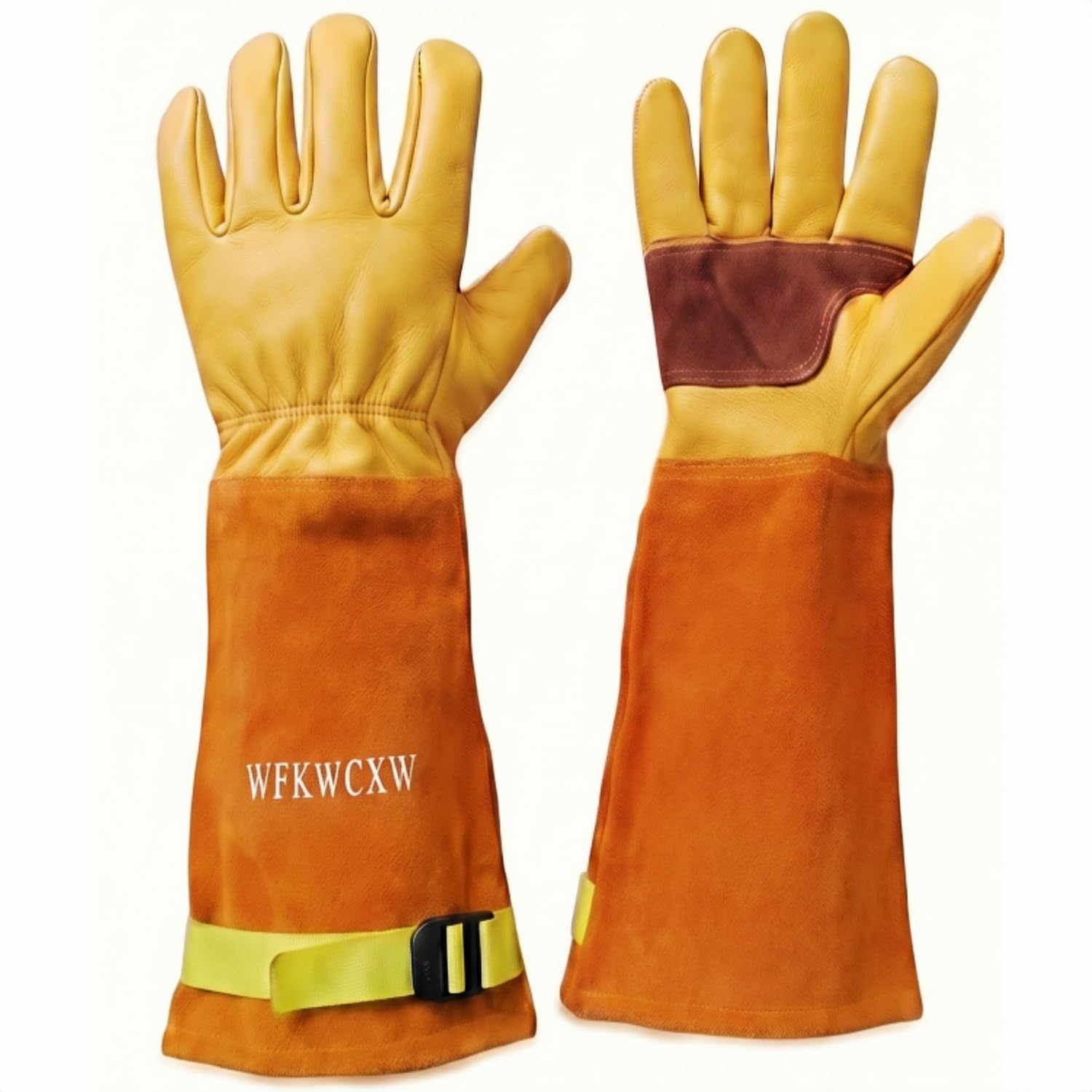 Cow Leather Garden Gloves for Rose and Cactus