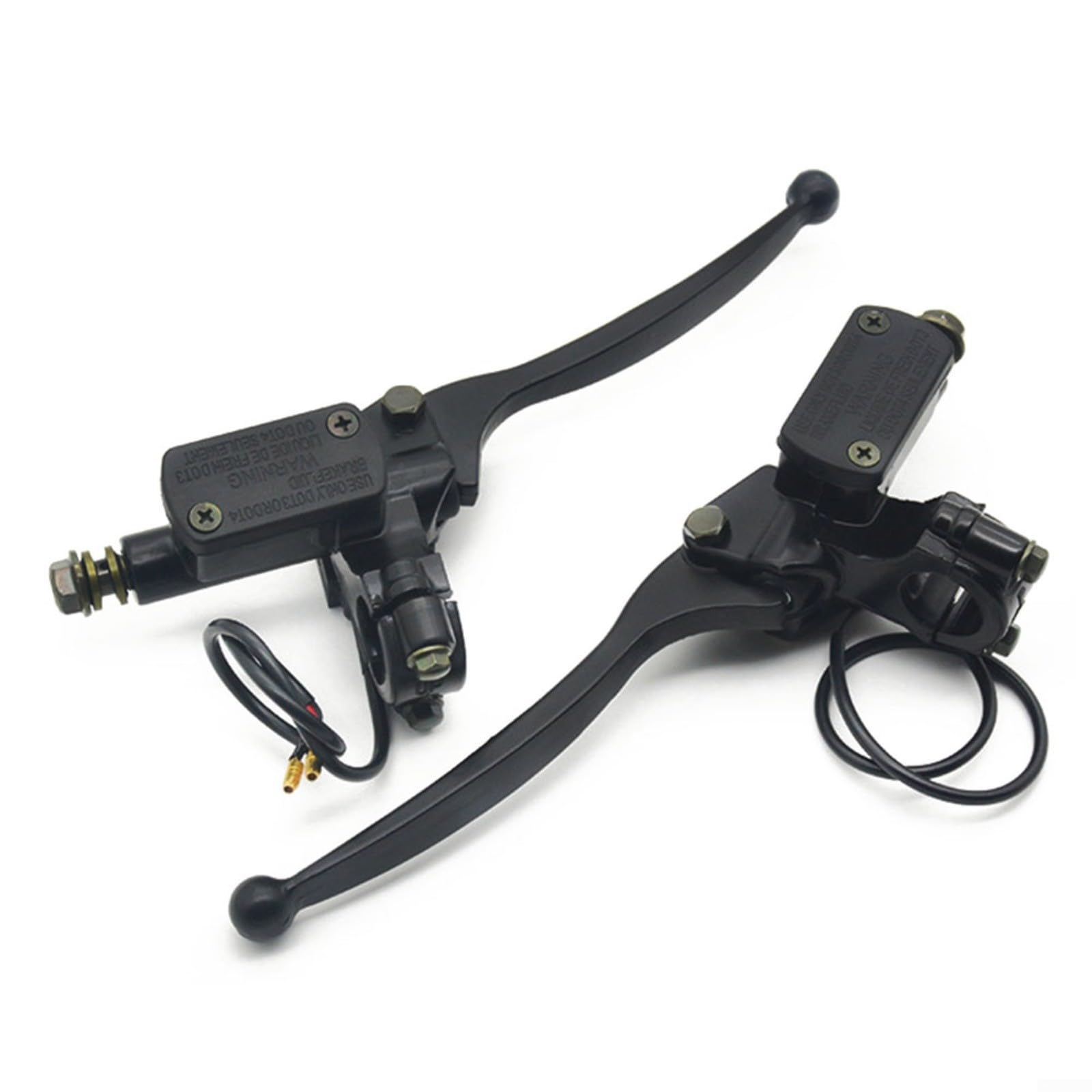 Cilindro del freno principale, pompa del freno per bicicletta elettrica, cilindro universale, accessorio per impugnatura idraulica (8 mm sinistra)